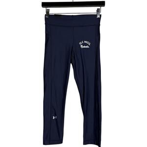 NEW! Under Armour Ole Miss Rebels Leggings Sport Athletic Casual Blue - S